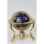 Gemstone Style Globe on Stand