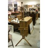 Large Beechwood Artist's Easel