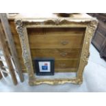 19th century Large Rococo Style Picture Frame