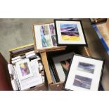 Group of Framed Encaustic Art Pictures