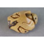 Entwined Cobra Netsuke