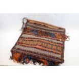 Eastern Carpet Wool Saddle Bag