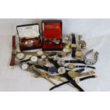 Assorted Gents vintage watches to include Sekonda, Timex, Aseikon, Bijoux Terner, Limit, Rotary,