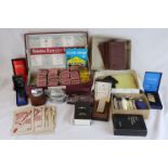 Assorted smoking ephemera to include Ronson spare parts contained within Genuine Ronson Spare