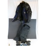 Belstaff XL Motor Bike Jacket and Frank Thomas Motor Bike Trousers and Pair Gloves