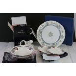Collection of boxed Royal Doulton & Royal Worcester Dinnerware ceramics