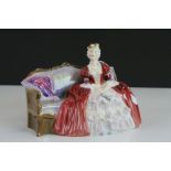 Royal Doulton ceramic figurine "Belle of the Ball"