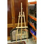 Large Pine Artists Easel