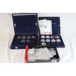 Collection of 14 Coronation Jubilee 2013 coins, various Countries & Certificates in two boxes