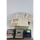 Seven Stock books of GB & World Stamps, including high values
