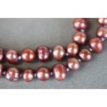 Freshwater Pearl Necklace with Silver Clasp