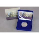 Cased Westminster Cook Island Silver proof Ten Dollar Battle of Trafalgar 200th Anniversary, ltd