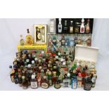 Tray of Mixed Miniature Alcoholic Spirits