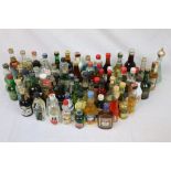 Collection of Miniature Alcoholic Spirits