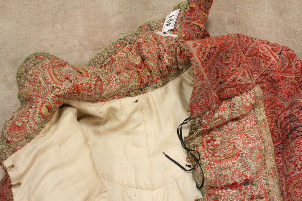 Late 19th / Early 20th century Woven Paisley Cloak - Image 2 of 5