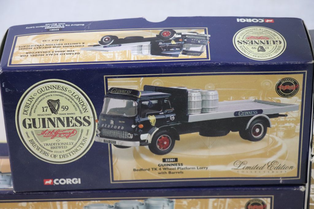 Six boxed ltd edn Corgi 1:50 Guinness diecast models to include 50703, 24901, 23201, 23701, - Image 2 of 7
