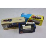 Three boxed diecast vehicles to include Dad's Army J. Jones truck, Corgi Classics Bulwark and