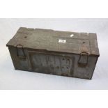 A World War Two / WW2 Ammunition Box Dated 1940.