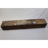 A World War One Gun Sight No.66796 By Ross Of London In It's Original Wooden Storage Case.