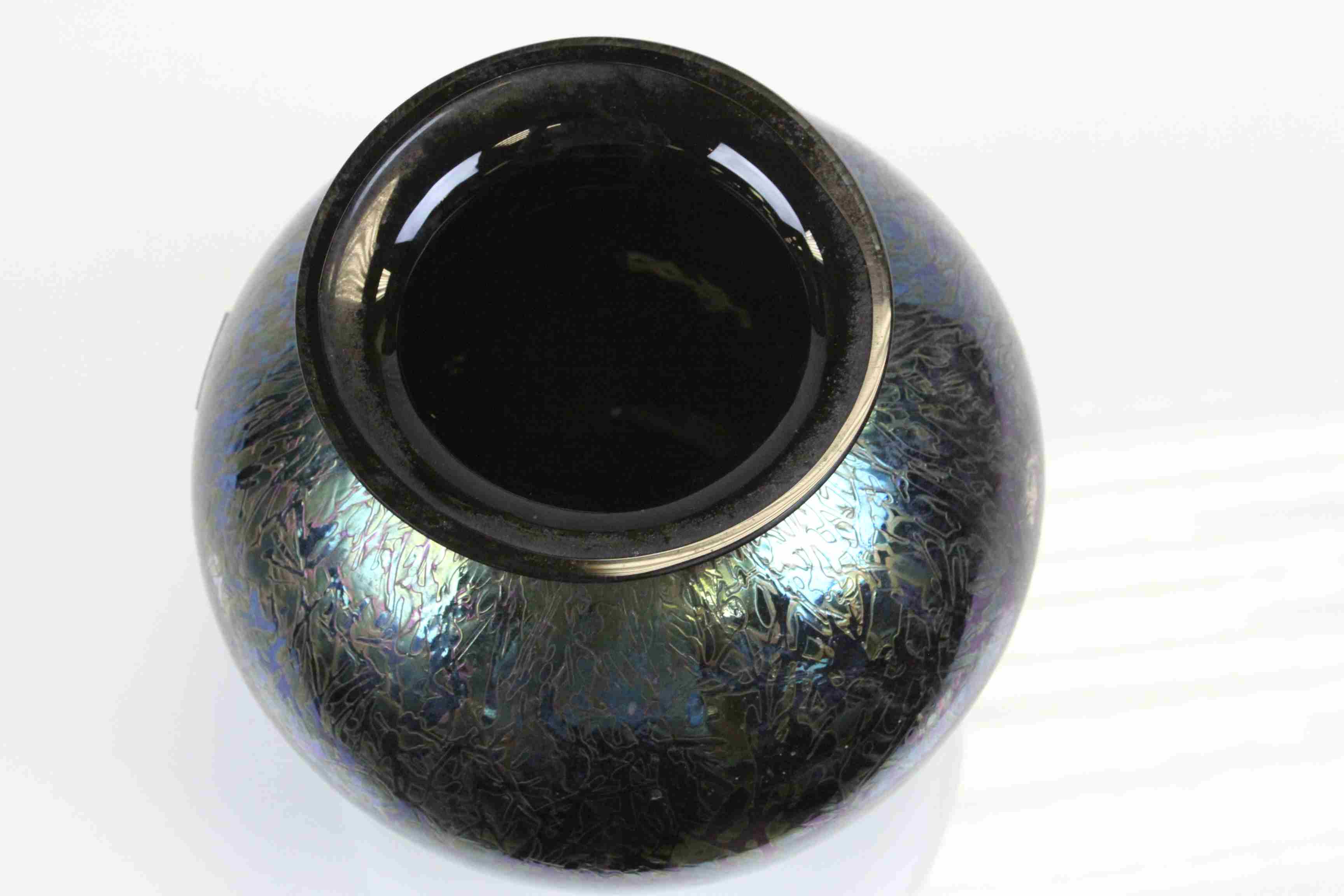 Royal Brierley Art Glass vase with Irridescent finish - Image 4 of 4