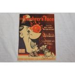 A World War Two "Der Fuehrer's Face" Walt Disney Song Book. "Der Fuehrer's Face" Was Without A Doubt