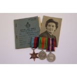 A Collection Of World War Two RAF Documents And Medals Issued To 2086114 Leading Aircraft Woman G.M.