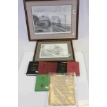 Collection of Railway Books including Six Rule Books and Southern Railway Working Time Tables plus