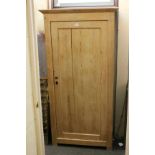 Vintage Pine Cupboard with single door, 170cms high x 53cms deep x 87cms wide