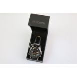 Boxed Gents Sekonda World Time Quartz Chronograph 100m Cal. 3116 CPT