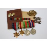 A Full Size World War Two Medal Group To Inlcude The British War Medal, The Defence Medal, The