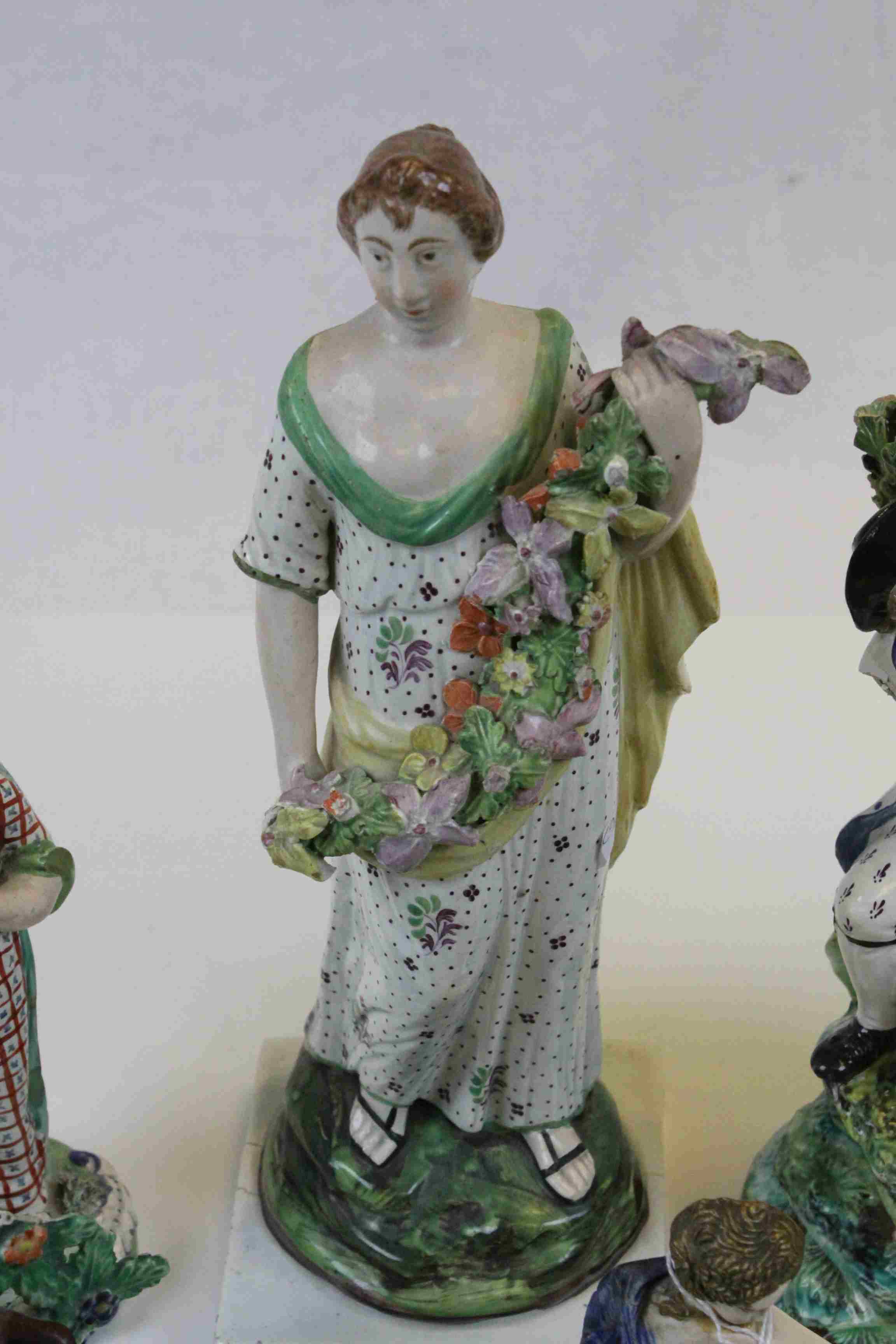 Group of Ten 19th century Staffordshire Figures - Image 9 of 9