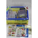 Fishing - Good Quantity of Lures, Mepps Style Spinners and Plugs including Abulure, Amega, Fladen