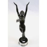 Art Deco style Bronze dancing Figure