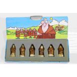 Wade Boxed Set of Six Monks including Father Abbot, Brother Angelo, Brother Benjamin, Brother Peter,