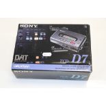 Boxed Sony Walkman TCD-D7 Digital Audio Tape-Corder