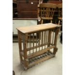 Old Pine Plate Rack, 54cms high x 60cms wide