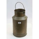 Copper Milk Churn / Stickstand, 40cms high