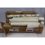 Various Rolls and Part Rolls of Vintage Wallpaper