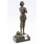 Contemporary Bronze of Joan of Arc