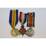 A Full Size World War One / WW1 Medal Trio To Include The Victory Medal, The British War Medal And