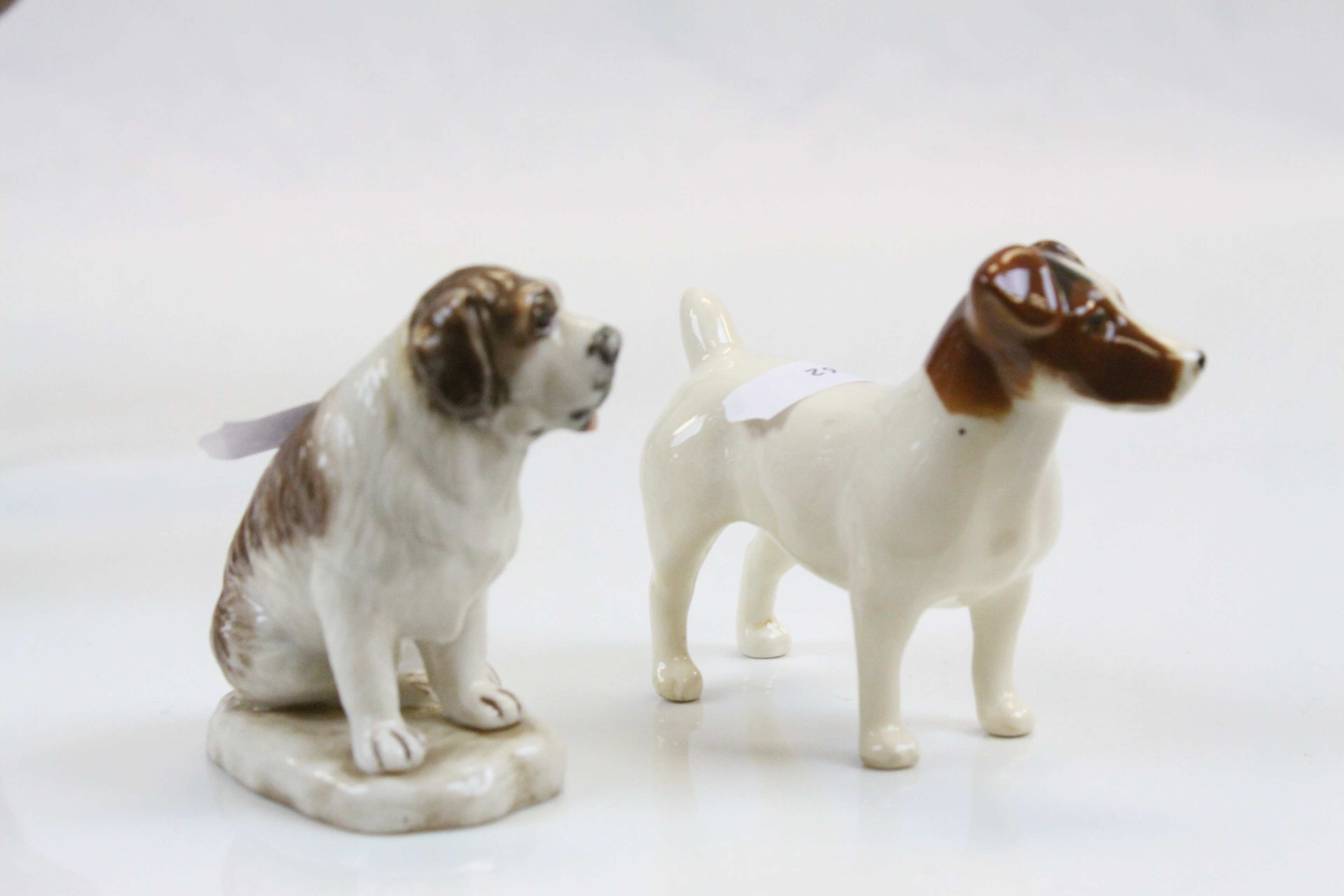 Beswick Horse, Jack Russell, Manuri St Bernard & a Melba Ware St Bernard - Image 6 of 6