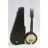 Cased vintage Banjo by John grey & Sons London