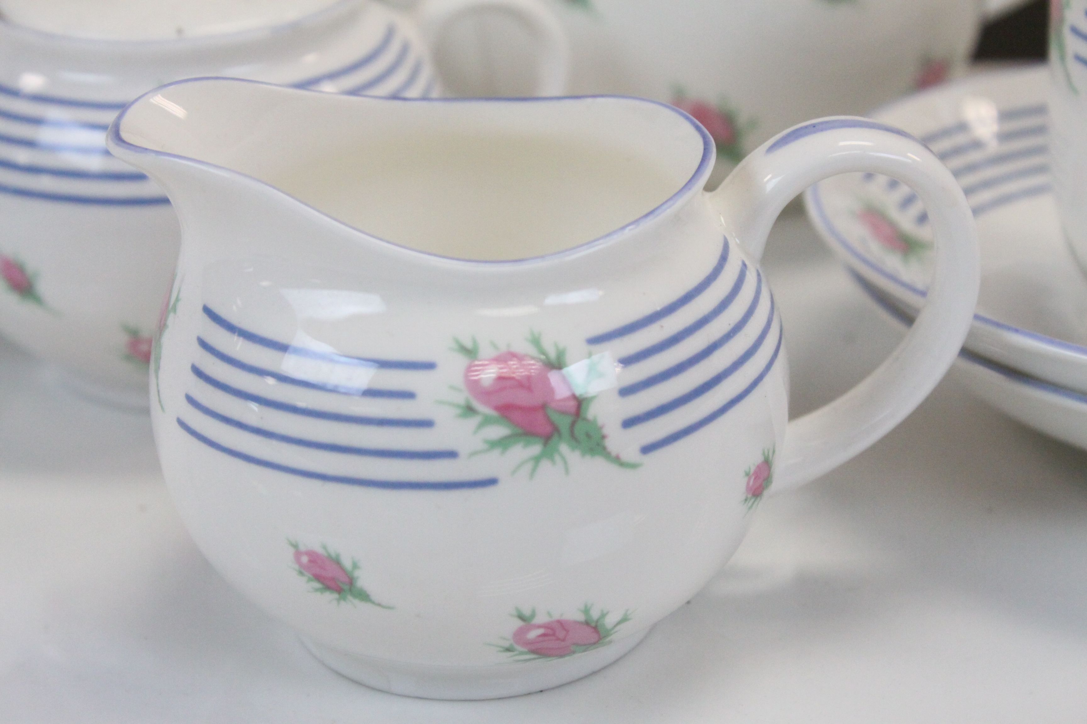 Staffordshire ceramic Tea for one set by Nina Campbell - Image 2 of 4