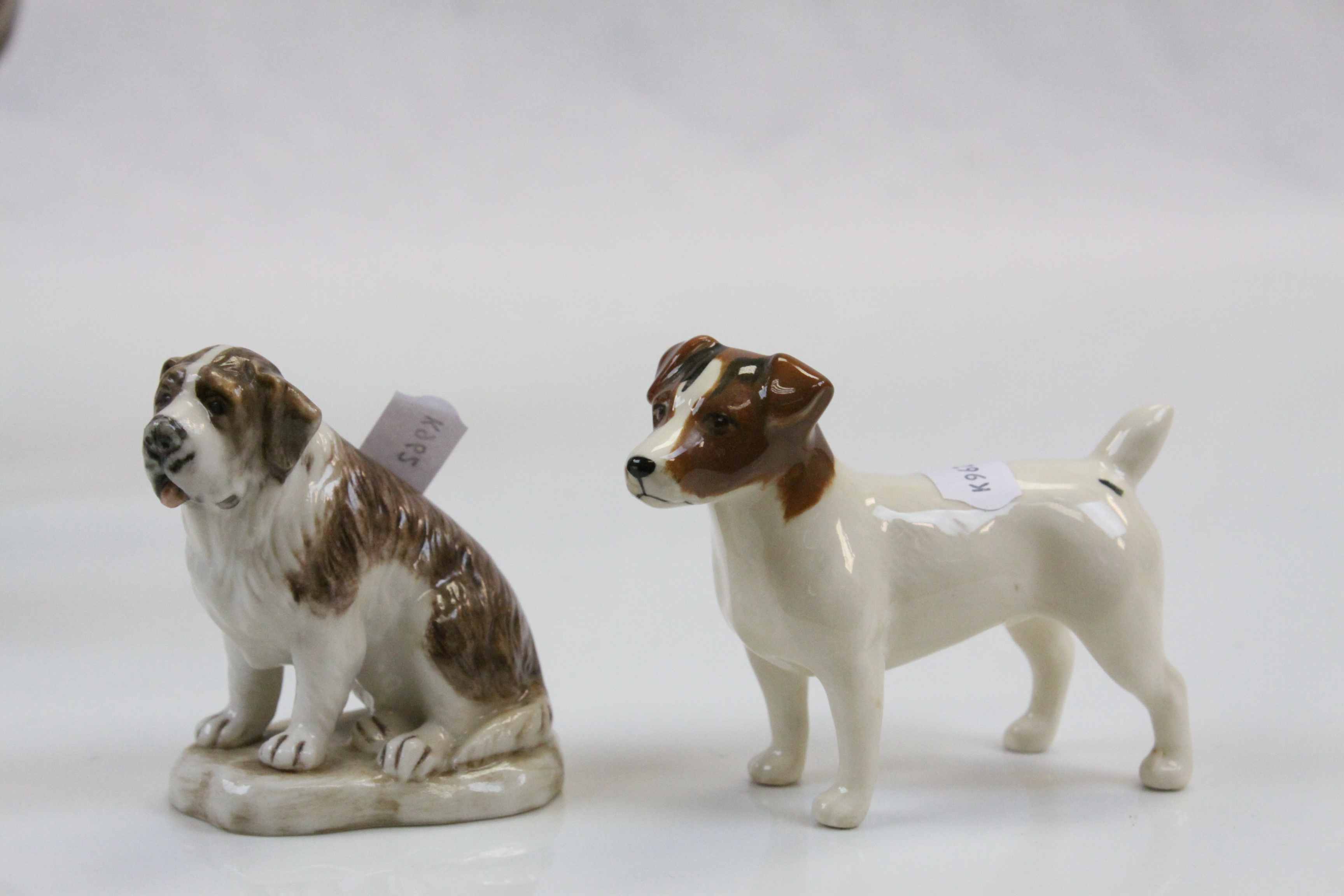 Beswick Horse, Jack Russell, Manuri St Bernard & a Melba Ware St Bernard - Image 5 of 6