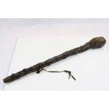 19th century Shillelagh Club with Root Wood Pommel