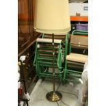 Brass Standard Lamp with Corinthian Column Shaft