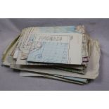 A Collection Of Approx 40 x R.A.F. / War Office Ordnance Survey Maps.