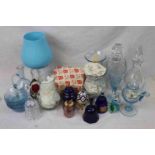 Collection of Glassware including Decanters, Vases, Jugs, etc