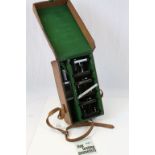 Vintage SEI Link Testing Ammeters Set with Instructions fitted in it's original Leather Case