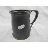 Archibald Knox for Liberty & Co Tudric hammered pewter mug, made by William Hair Haseler, 066,